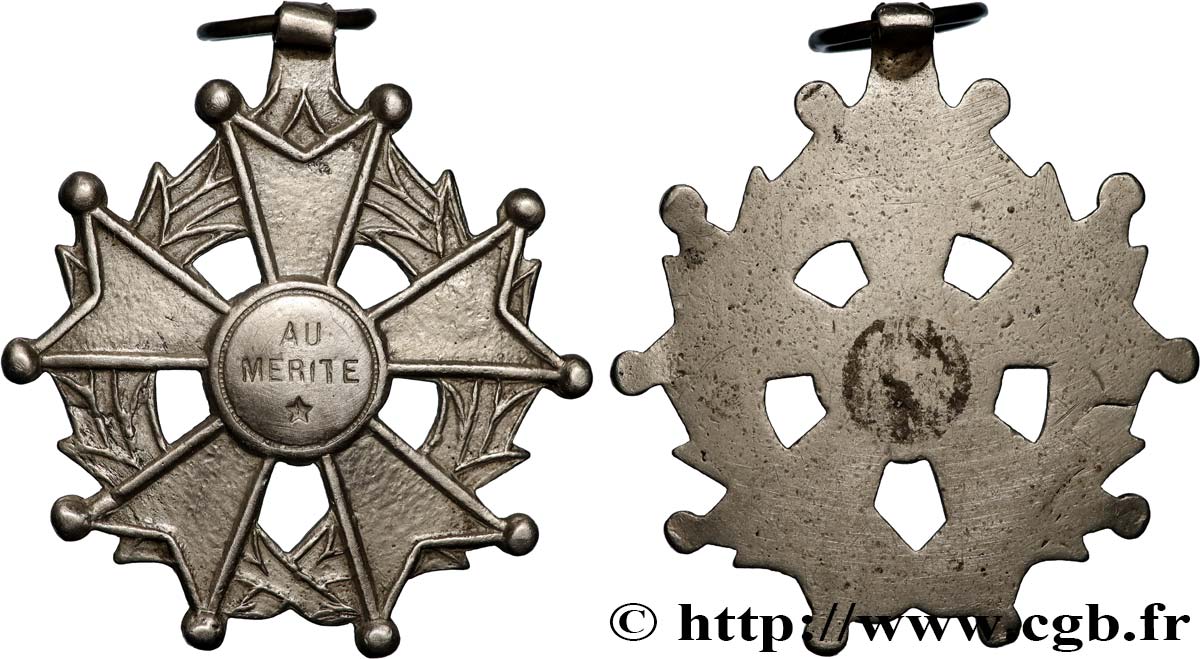 TROISIÈME RÉPUBLIQUE Médaille, Au mérite TTB