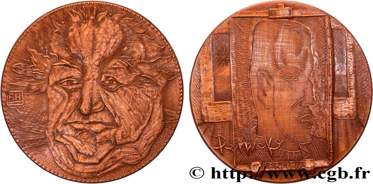 ARTISTS : ENGRAVORS, PAINTERS, SCULPTORS Médaille, Permeke, n°1 AU