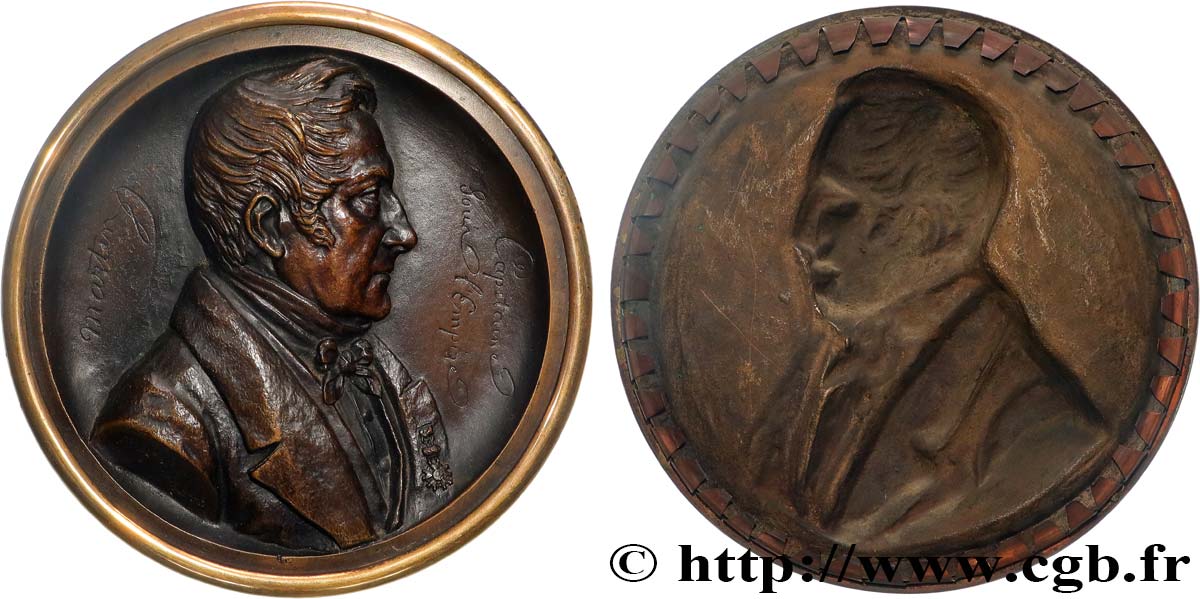 LOUIS-PHILIPPE Ier Plaque, Martin, Capitaine sous l’Empire TTB+