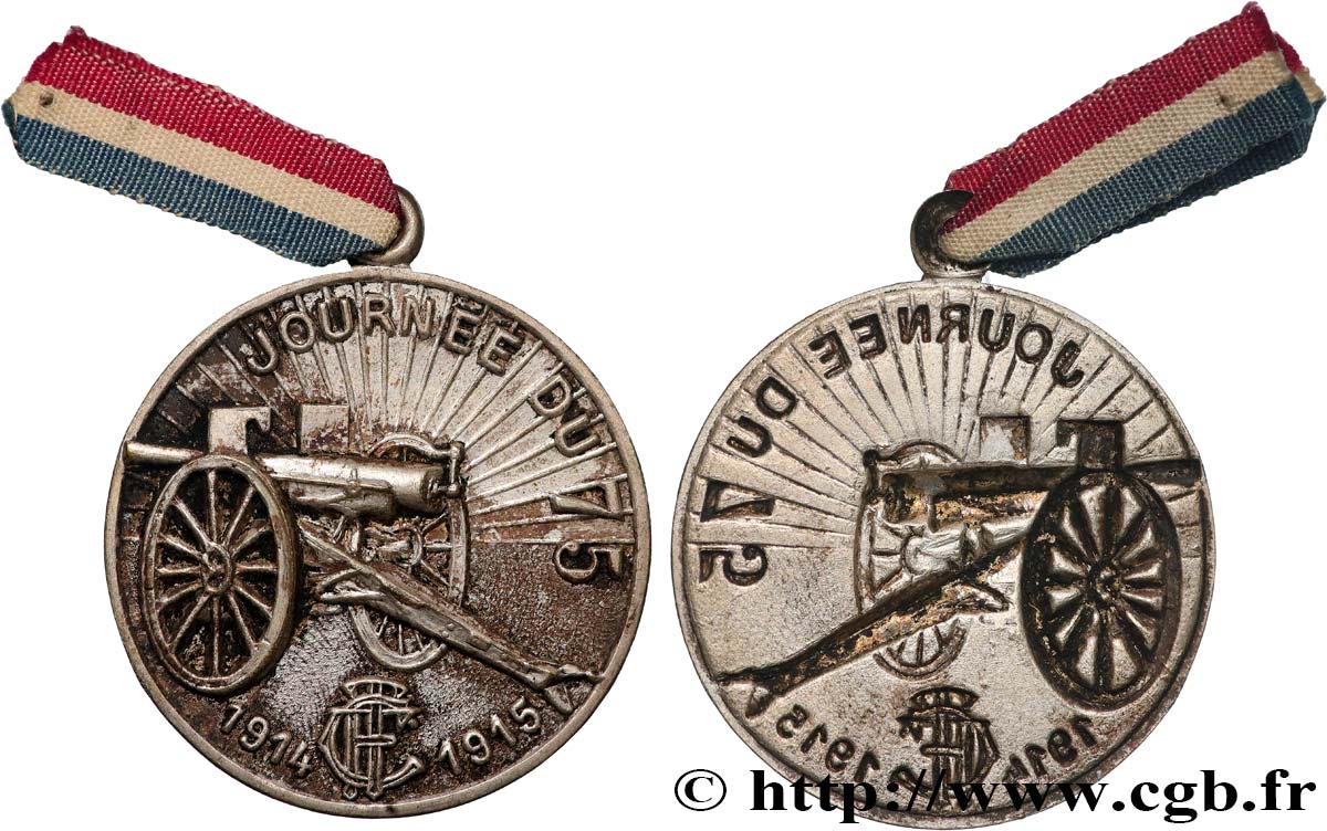 TROISIÈME RÉPUBLIQUE Médaille, Journée du 75 TTB+