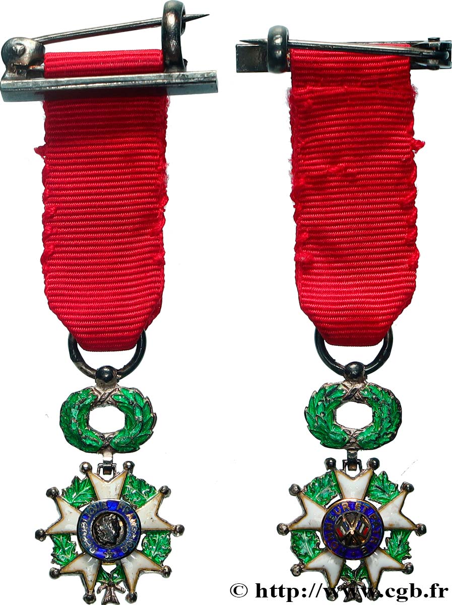 TERZA REPUBBLICA FRANCESE Légion d’Honneur, miniature - Chevalier q.SPL