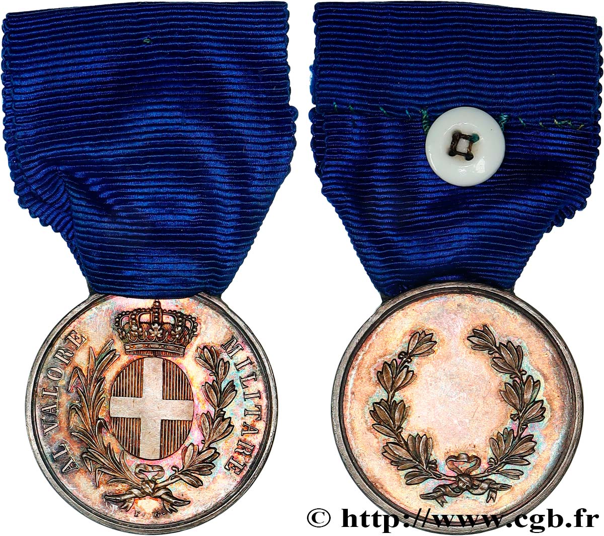 ITALY Médaille, Al Valore militare AU