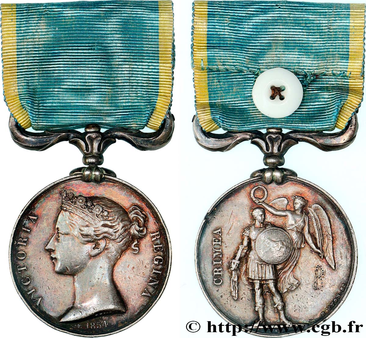 GRAN BRETAÑA - VICTORIA Médaille de Crimée BC+