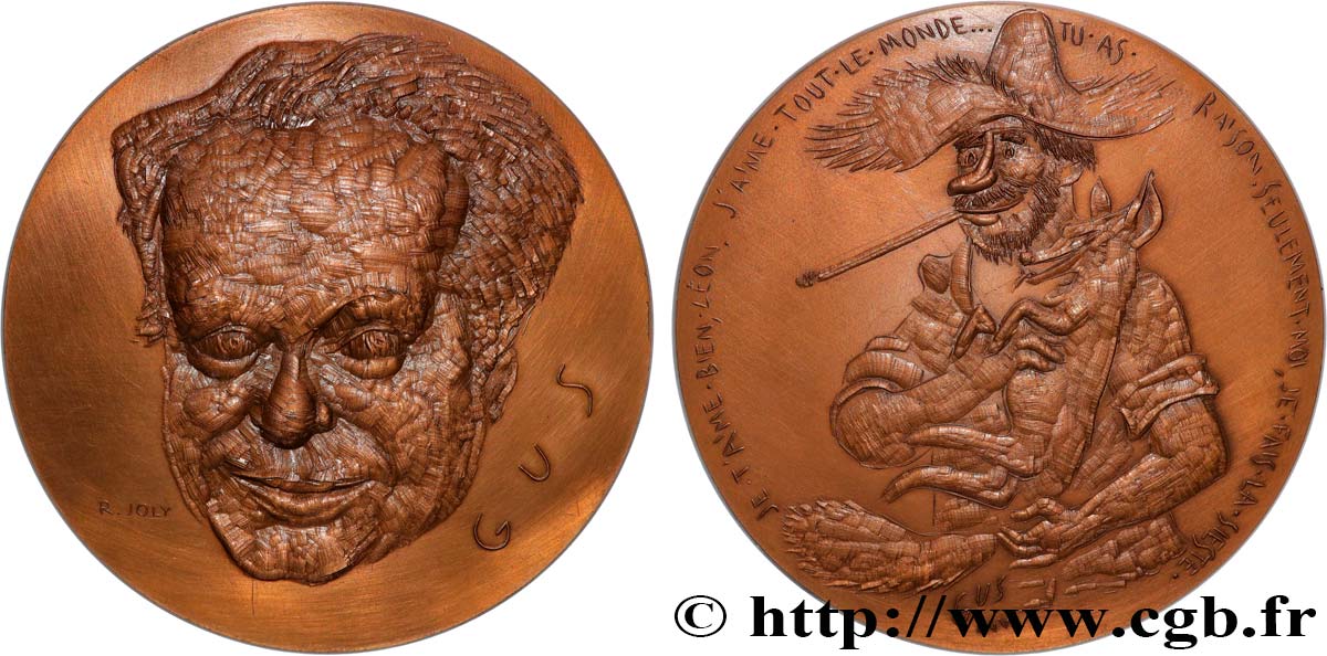 ARTISTS : ENGRAVORS, PAINTERS, SCULPTORS Médaille, Gus AU