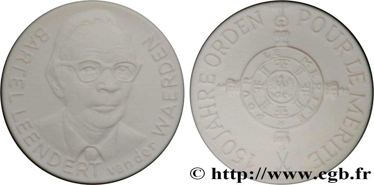 GERMANY Médaille, Série Pour le mérite, Bartel Leendert van der Waerden AU