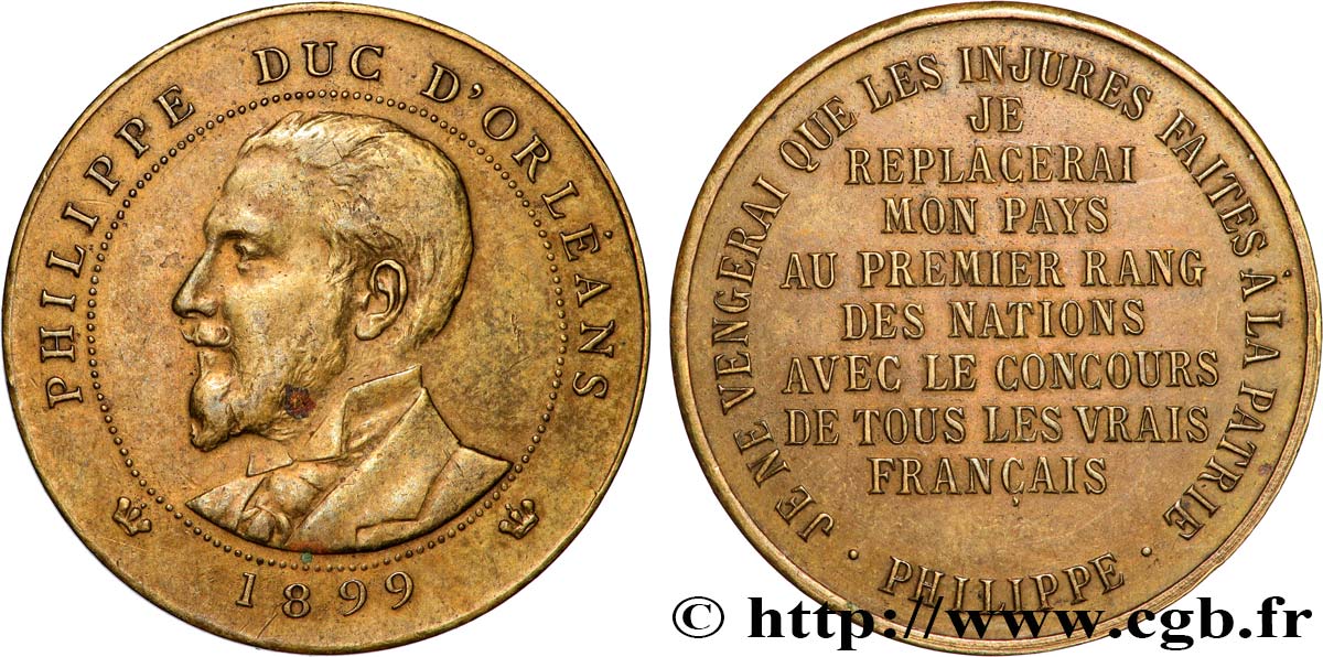 III REPUBLIC Médaille de propagande VF/XF