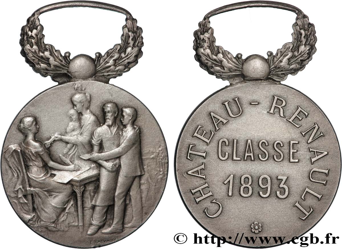 ASSURANCES Médaille, Société de secours mutuels, Château-Renault SUP