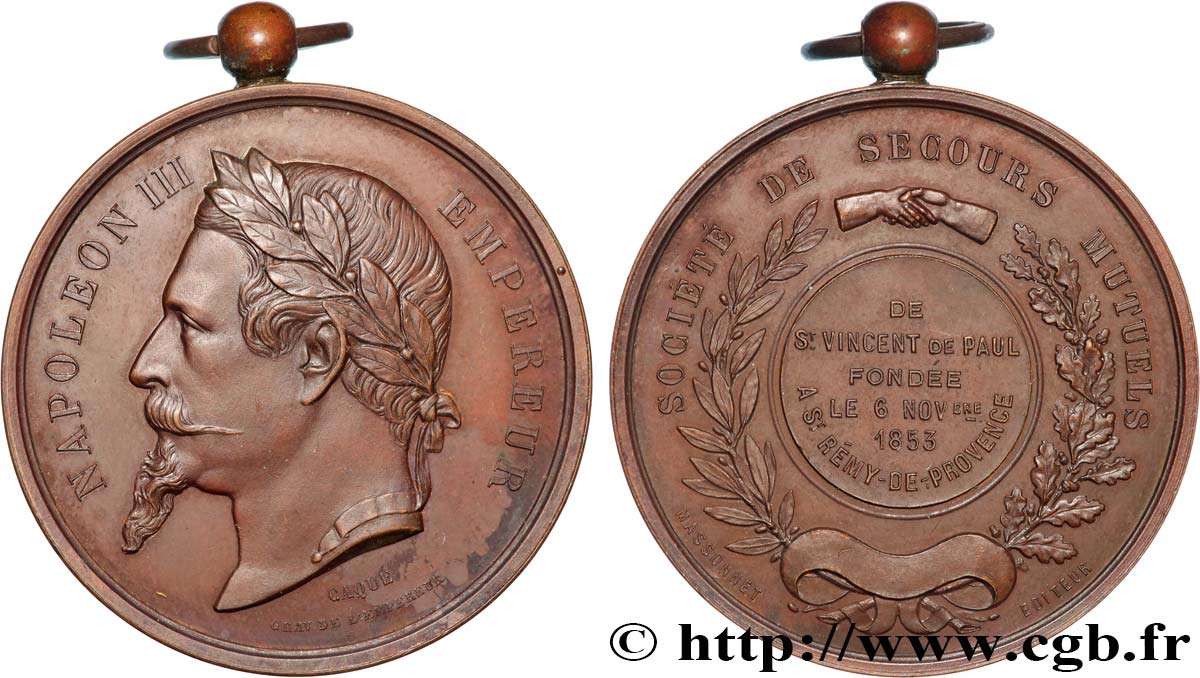 LES ASSURANCES Médaille, Société de secours mutuels de Saint Vincent de Paul q.SPL