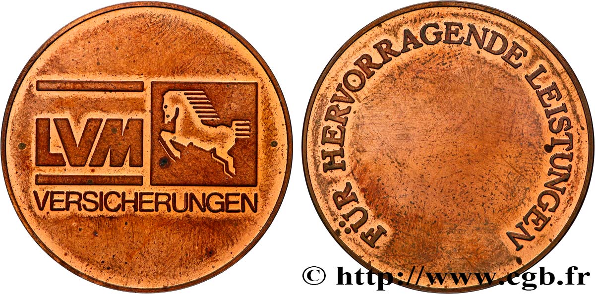 GERMANY Médaille, LVM Versicherungen AU