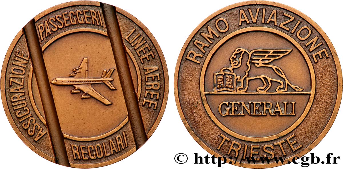ASSURANCES Médaille, GENERALI AU