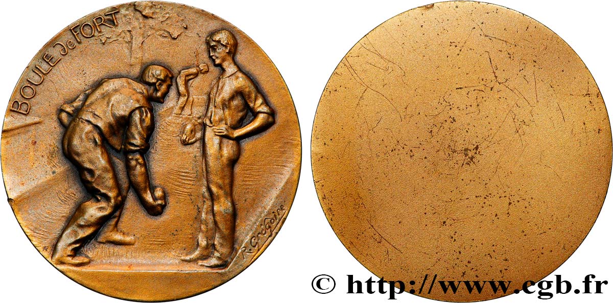 SPORTS Médaille, Boule de Fort AU