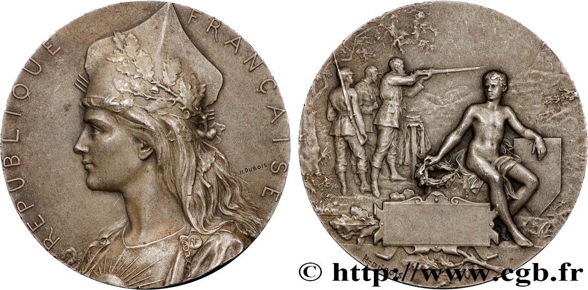 TROISIÈME RÉPUBLIQUE Médaille, Concours de tir TTB