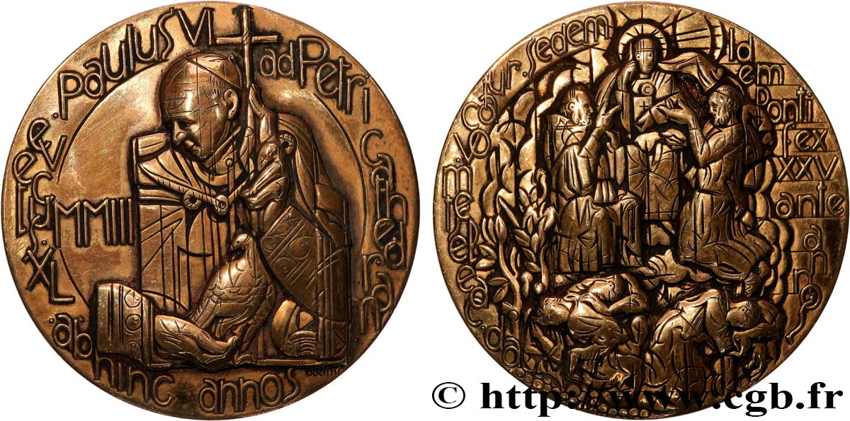 VATICANO Y ESTADOS PONTIFICIOS Médaille, Paul VI MBC+