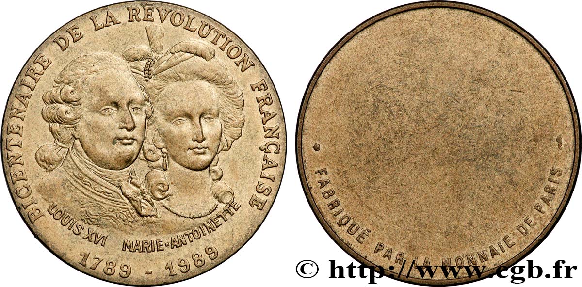 QUINTA REPUBBLICA FRANCESE Médaille, Bicentenaire de la Révolution Française q.SPL