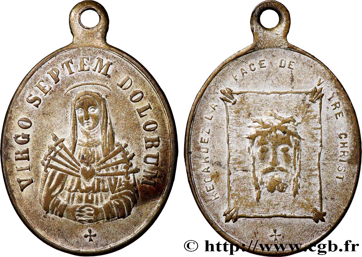 RELIGIOUS MEDALS Médaille, Voile de Véronique XF