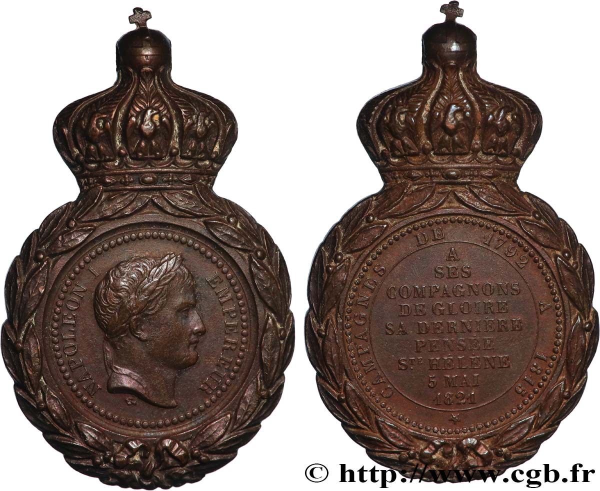 PREMIER EMPIRE / FIRST FRENCH EMPIRE Médaille de Sainte-Hélène XF