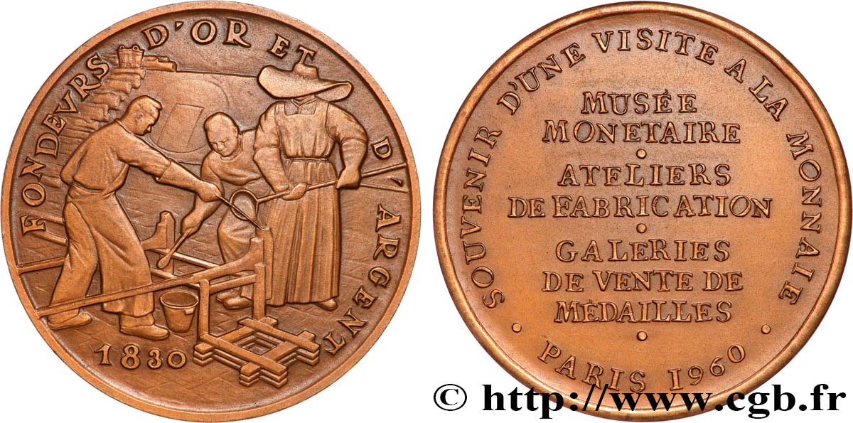 MONNAIE DE PARIS Médaille, Musée Monétaire EBC