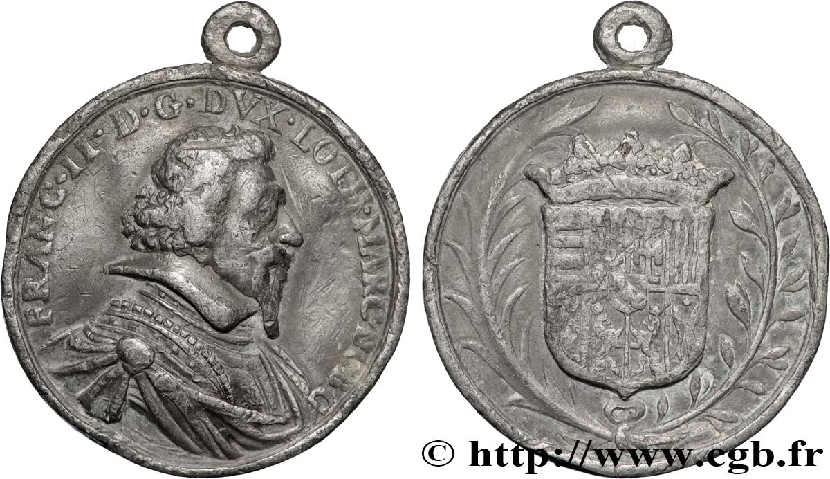 SALM - COUNTY OF SALM - FRANÇOIS II Médaille, François II VF