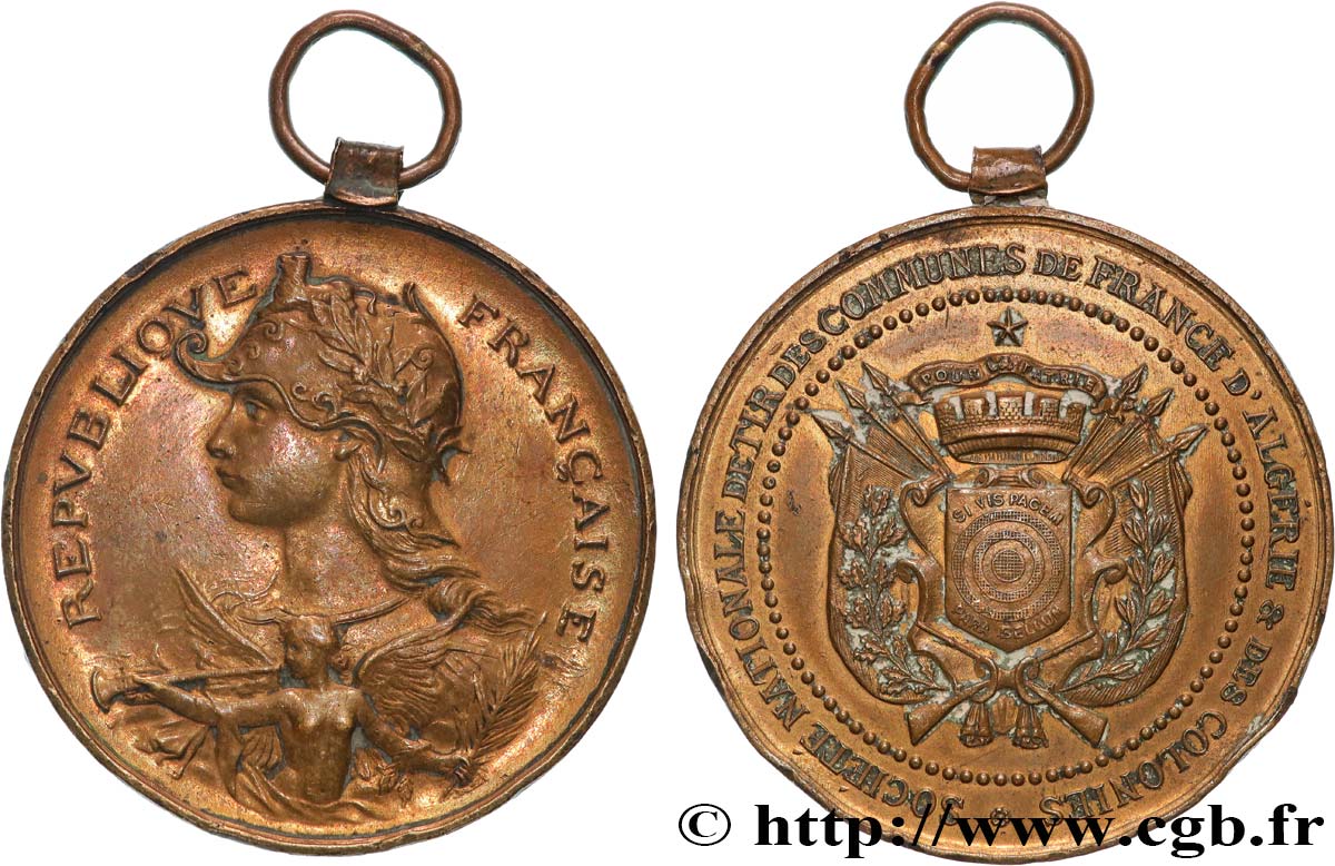 TIR ET ARQUEBUSE Médaille d’honneur, Société Nationale du Tir des communes de France BB