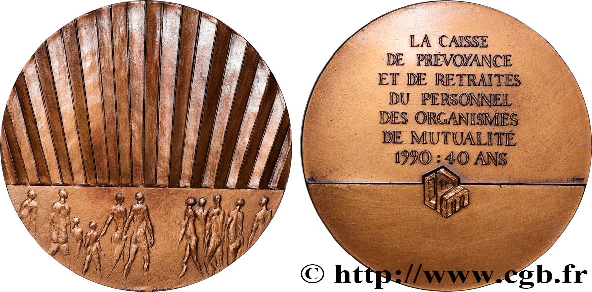 LES ASSURANCES Médaille, Caisse de Prévoyance VZ/fVZ