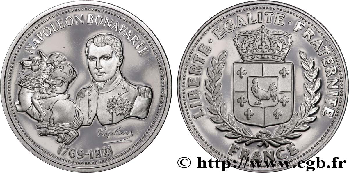 NOS GRANDS HOMMES Médaille, Napoléon Bonaparte SPL