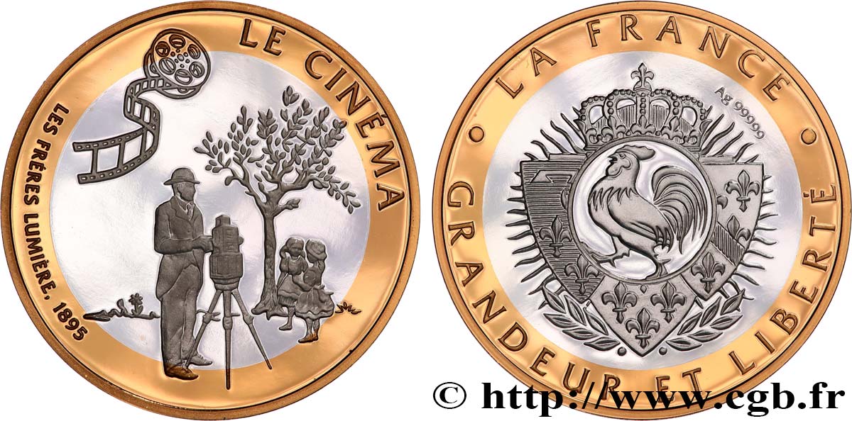 QUINTA REPUBLICA FRANCESA Médaille, Le cinéma SC