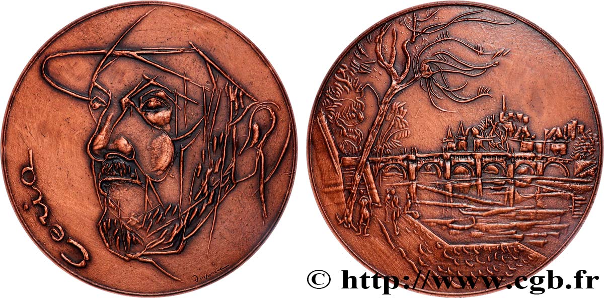 ARTISTS : ENGRAVORS, PAINTERS, SCULPTORS Médaille, Edmond Céria, n°2 AU