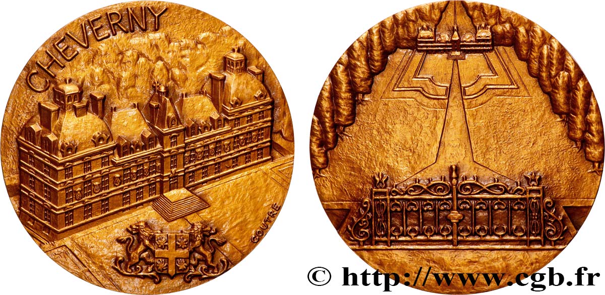 V REPUBLIC Médaille, Château de Cheverny  AU