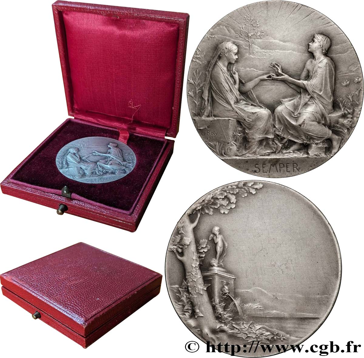 AMOUR ET MARIAGE Médaille, Semper TTB+