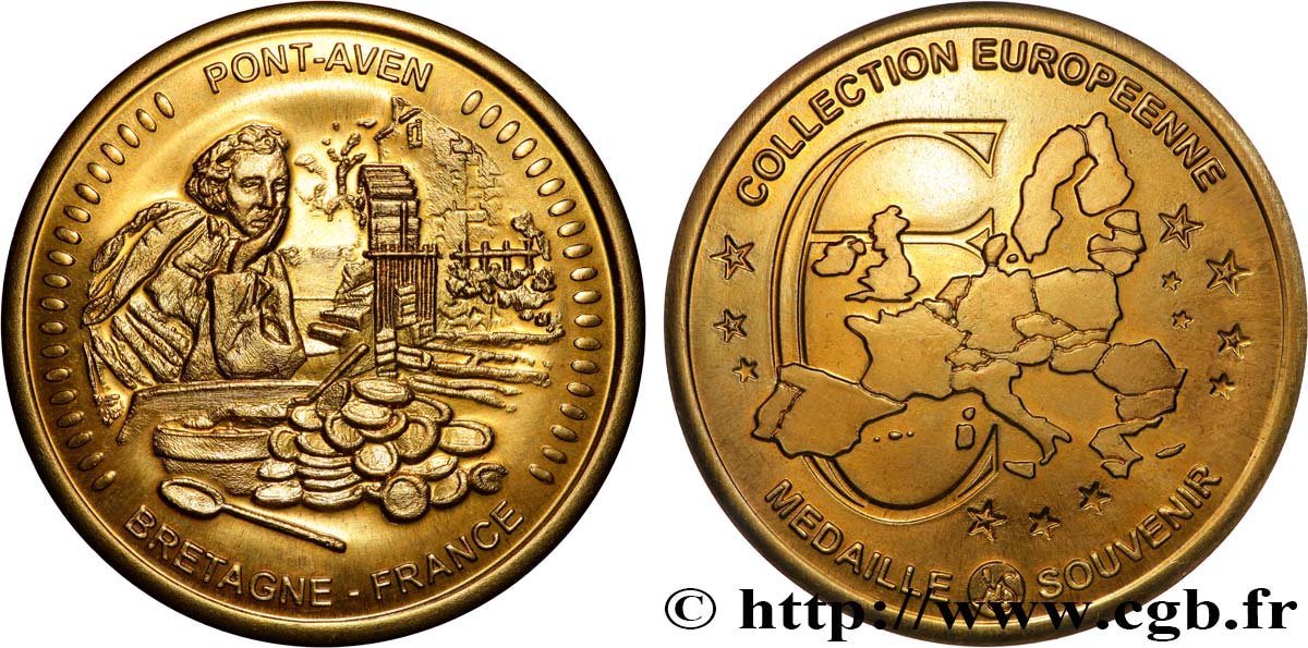 EUROPA Médaille, Collection européenne, Pont-Aven EBC