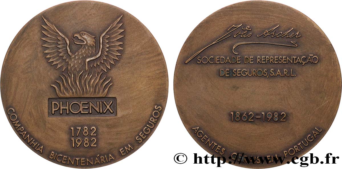 ASSURANCES Médaille, 120e anniversaire du Phoenix SUP