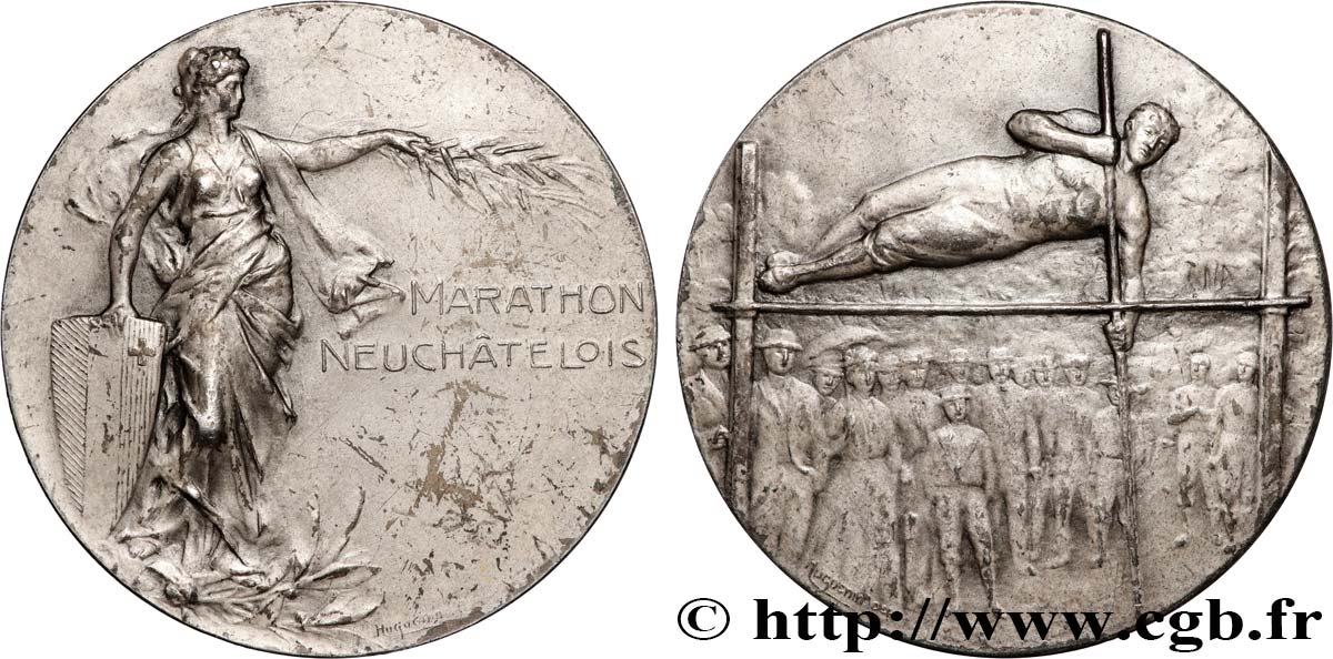 SVIZZERA - CANTON NEUCHATEL Médaille, Marathon Neuchâtelois BB