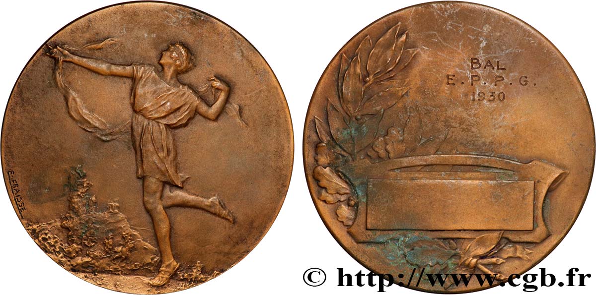 QUARTA REPUBBLICA FRANCESE Médaille de récompense q.SPL