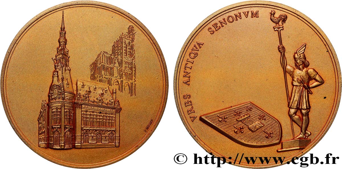 MÉDAILLES TOURISTIQUES Médaille, Sens SUP