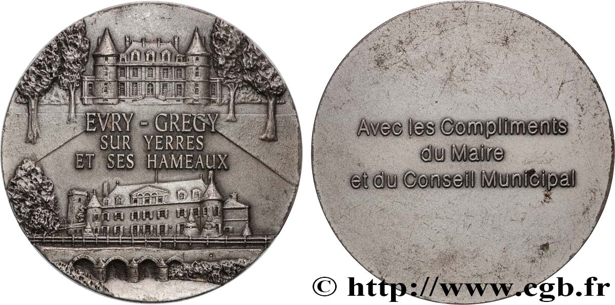 CONSEIL GÉNÉRAL, DÉPARTEMENTAL OU MUNICIPAL - CONSEILLERS Médaille, Compliments du Maire MBC