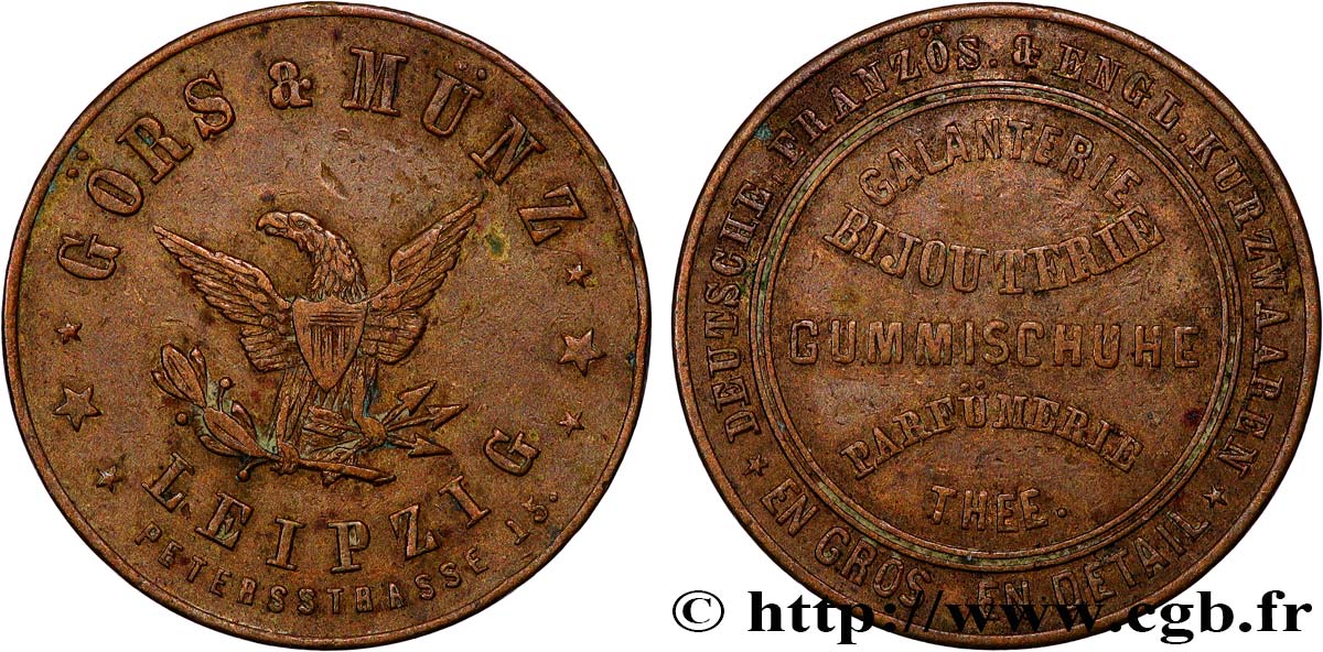 ALLEMAGNE Médaille, Gors & Munz TTB