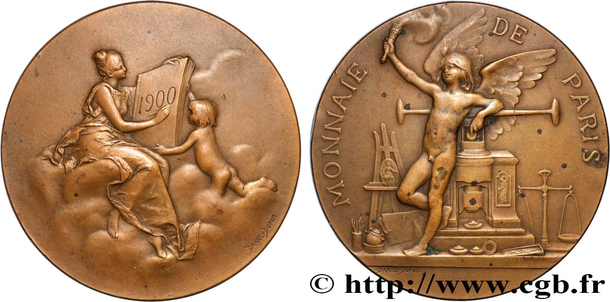 III REPUBLIC Médaille, Monnaie de Paris AU