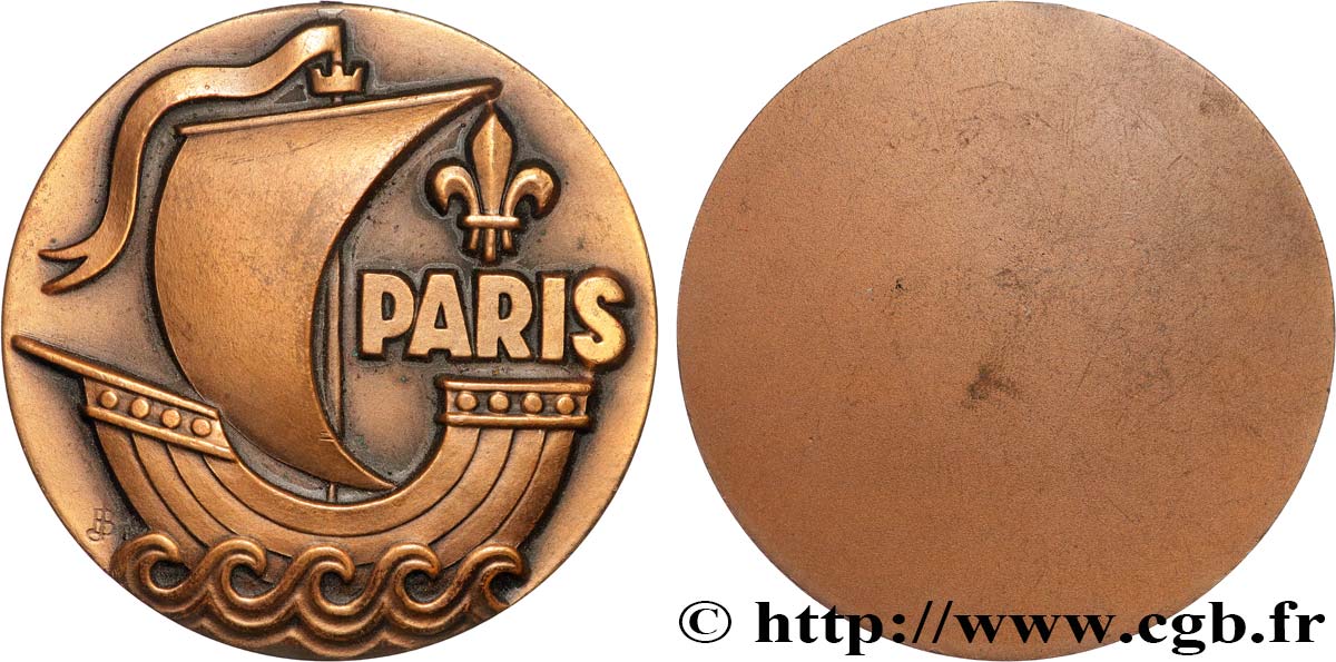 VILLES ET MAIRIES Médaille, Paris q.SPL