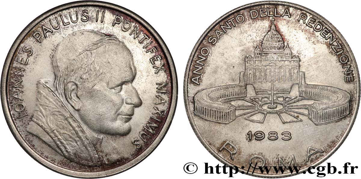 JEAN-PAUL II (Karol Wojtyla) Médaille, Anno santo TTB+