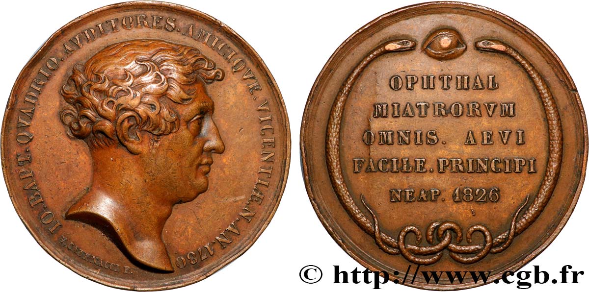 ITALY - REPUBLIC OF VENICE Médaille, Giovanni Battista Quadri XF