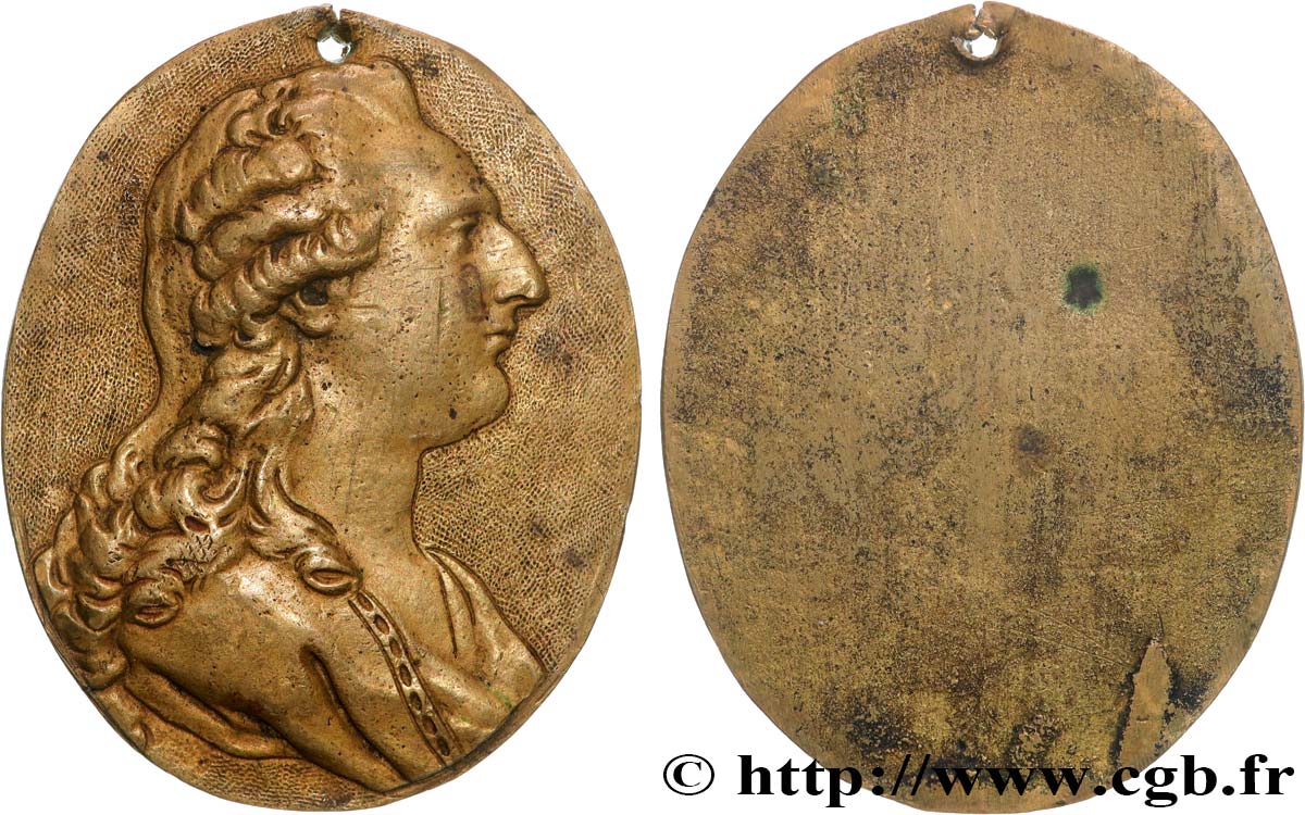 LOUIS XVI Médaille, Louis XVI TTB