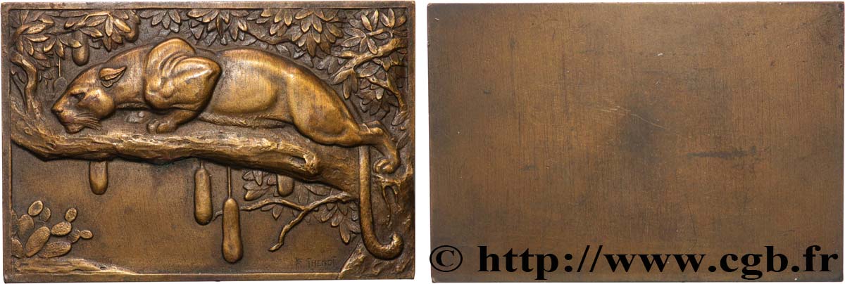 ANIMALS Plaquette animalière - Panthère fVZ