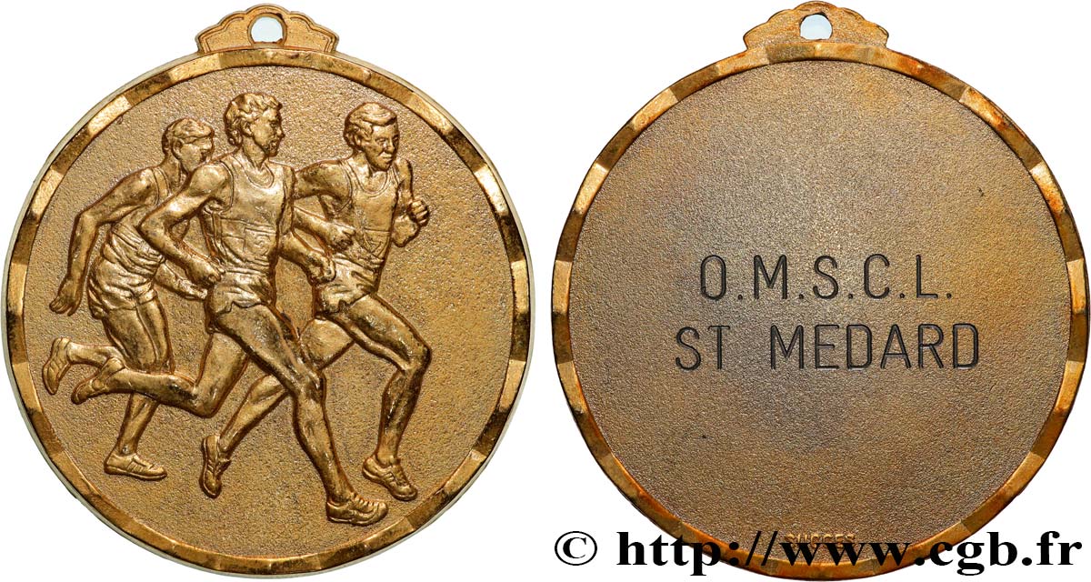 SPORTS Médaille, Hommage de l’O. M. S. C. L. fVZ