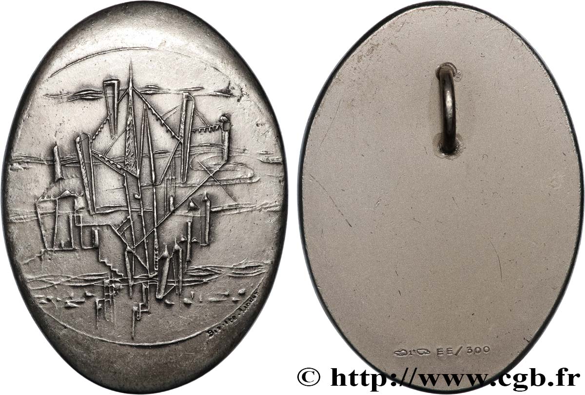 V REPUBLIC Médaille, Série bijoux, La ville d’Is, Exemplaire Éditeur AU