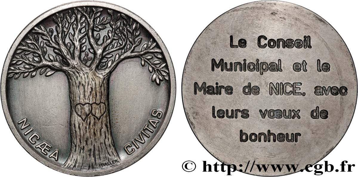 AMOUR ET MARIAGE Médaille de mariage TTB+