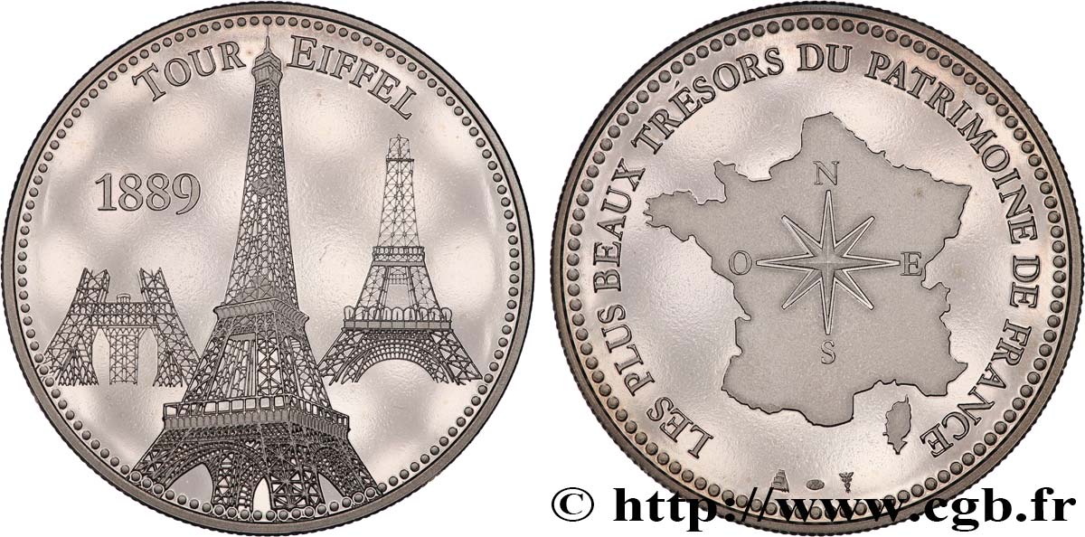 BUILDINGS AND HISTORY Médaille, Tour Eiffel SPL