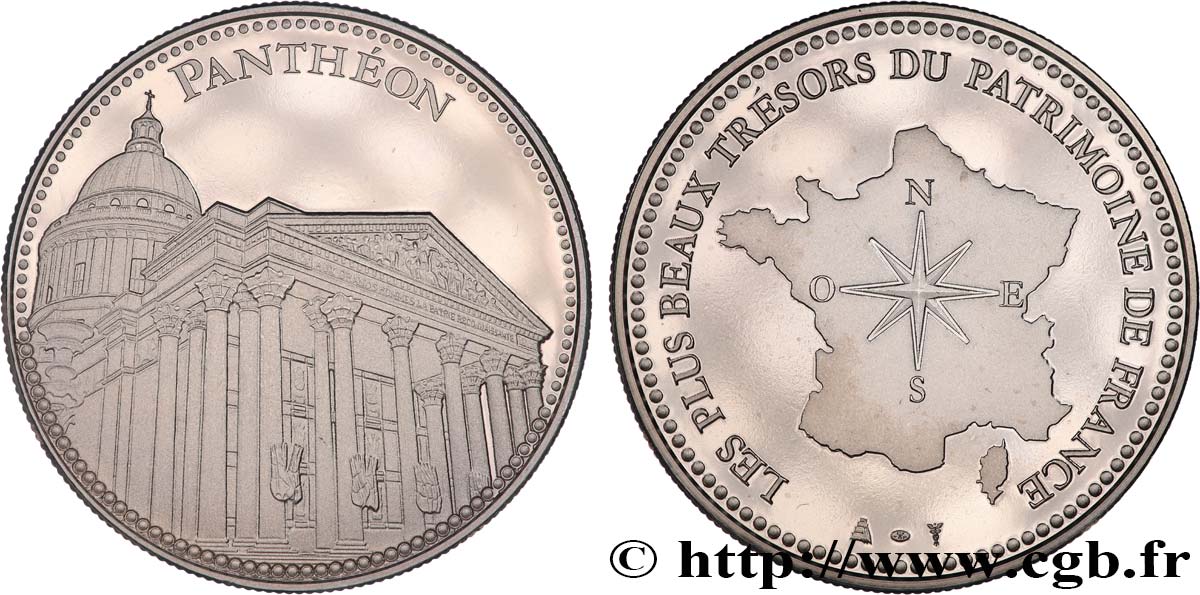 BUILDINGS AND HISTORY Médaille, Le Panthéon SPL