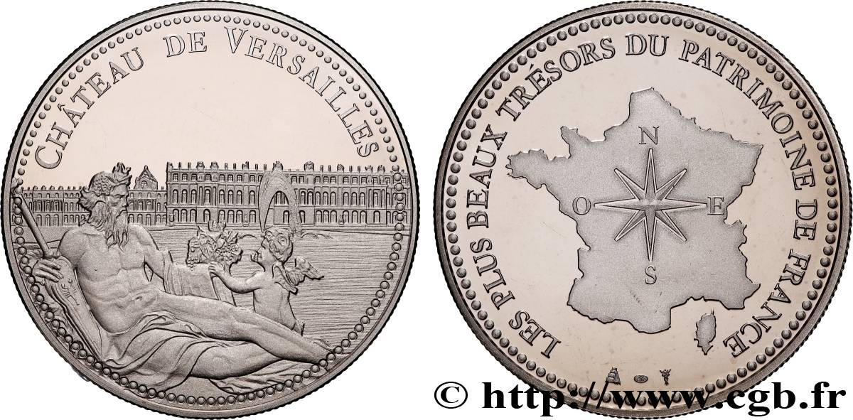 BUILDINGS AND HISTORY Médaille, Château de Versailles AU