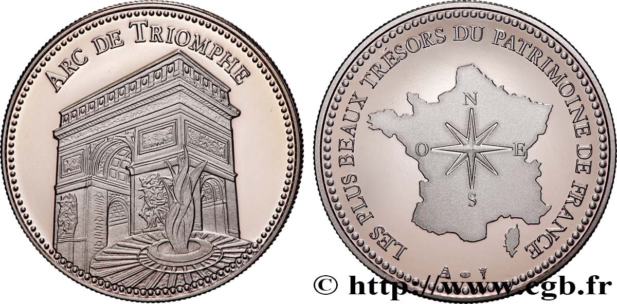 MONUMENTS ET HISTOIRE Médaille, Arc de Triomphe SPL