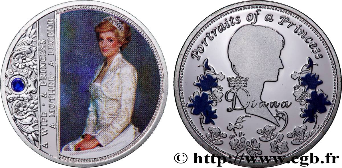 GRAN BRETAÑA - ISABEL II Médaille, Princesse Diana SC